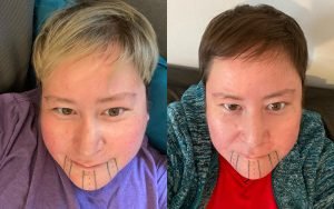 Pre-T and after 21 Shots of T